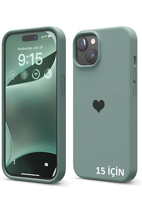 کاور و قاب خاکی iPhone 15 gaga elektronik - کد 934961579