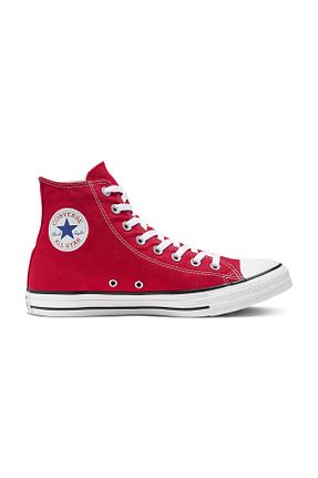 کفش اسنیکر قرمز زنانه بند دار Converse - کد 1033538