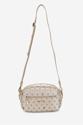 کیف دوشی طلائی زنانه چرم مصنوعی Pierre Cardin - کد 863656126