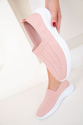 کفش اسنیکر صورتی زنانه چرم مصنوعی SOHO - کد 846698152
