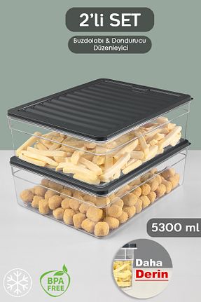 نظم دهنده یخچال پلاستیک Meleni Home - کد 865231019