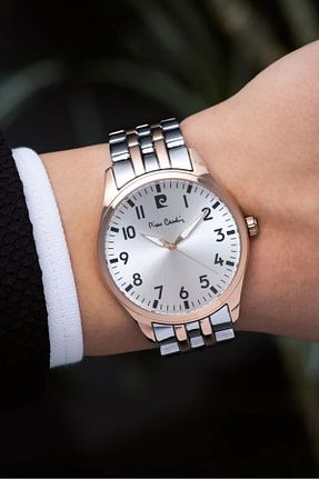 ساعت مچی زرشکی مردانه 41-45 میلی متر Pierre Cardin - کد 777667348