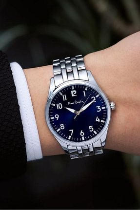 ساعت مچی زرشکی مردانه 41-45 میلی متر Pierre Cardin - کد 777667532