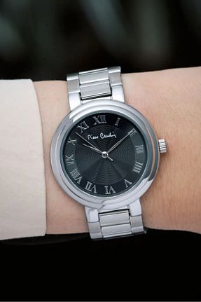 ساعت مچی طوسی زنانه 31-34 میلی متر Pierre Cardin - کد 353783063
