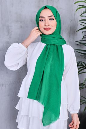شال سبز زنانه پنبه پلی استر Golden Rose - کد 932830661