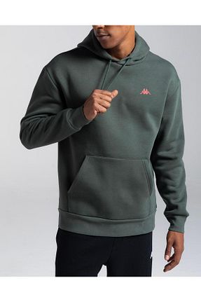 سوئیشرت اسپرت سبز مردانه رگولار Kappa - کد 752660326
