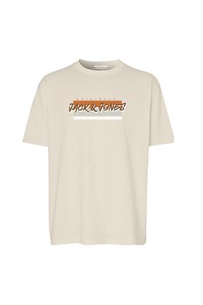 تیشرت بژ مردانه رگولار Jack & Jones - کد 924366005