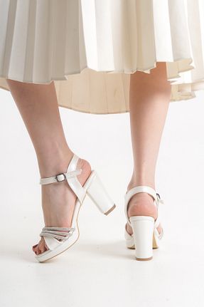 کفش مجلسی سفید زنانه چرم مصنوعی Flexsa Light - کد 932862108