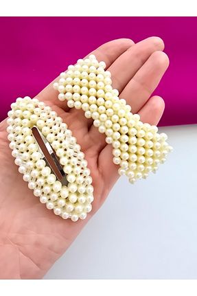 گیره سر نباتی زنانه سنگ کریستال Riccoco Accessory - کد 932858254