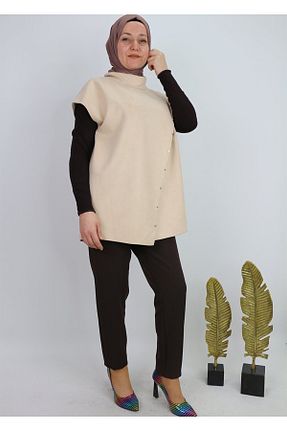 شلوار حجاب رنگی زنانه پلی استر Doque - کد 932870768