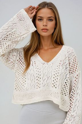 بلوز رنگی زنانه Saç Örgü VAGGON - کد 932881889