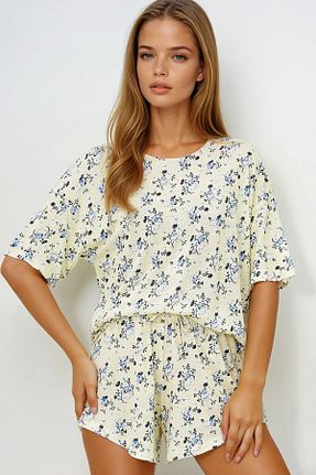 ست لباس راحتی رنگی زنانه طرح دار VAGGON - کد 932880967