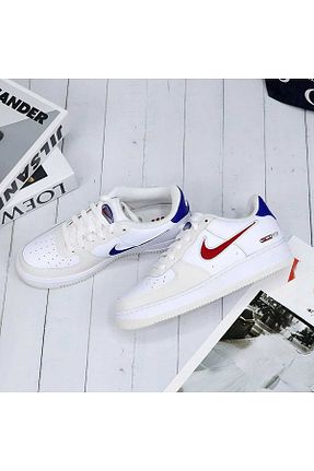 کفش اسنیکر سفید زنانه چرم اصل Nike - کد 934159464