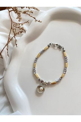 دستبند استیل (فولاد) طوسی بچه گانه استیل ضد زنگ Asce Jewelry - کد 932894931