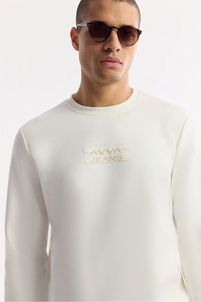 سوئیشرت نباتی مردانه چاپی Avva - کد 898018308