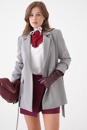 کت رنگی زنانه رگولار Saade - کد 932888630