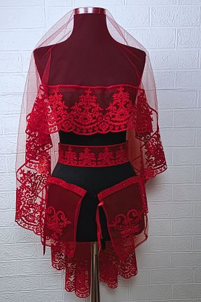 عقد و عروسی و حنابندان قرمز AZREN STORE - کد 930292118