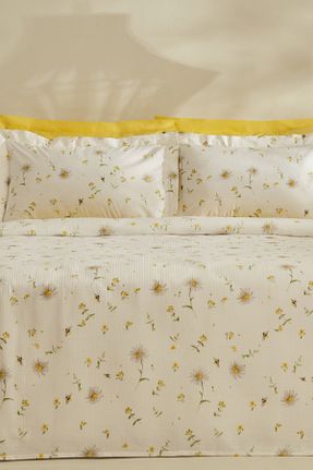 پیکه و ست پیکه تکنفره زرد پنبه ای Karaca Home - کد 927342106