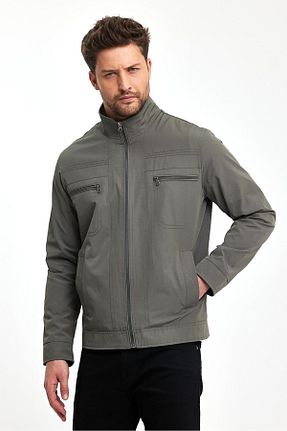 کاپشن خاکی مردانه رگولار Combin - کد 932913770