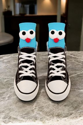 جوراب رنگی زنانه پنبه ای ZEYZEY MONKEY - کد 472523175