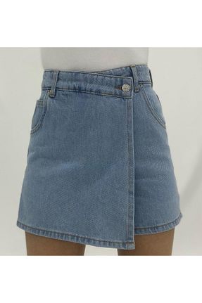 دامن آبی زنانه جین Sora Wear - کد 903813897