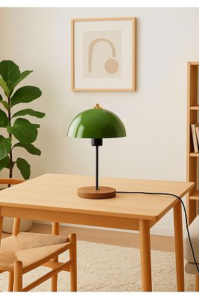 چراغ مطالعه / رومیزی فیروزه ای فلزی HOMİNG - کد 94678544