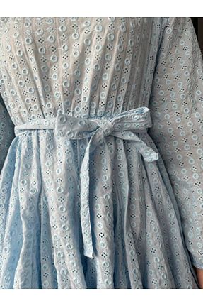 لباس آبی زنانه بافتنی Butik - کد 932922092