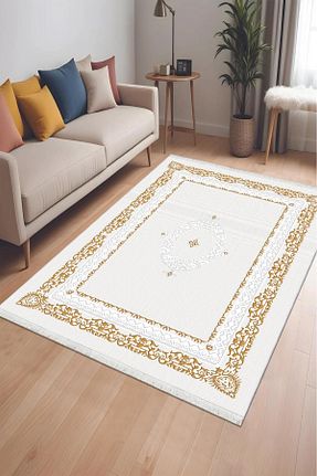 فرش طلائی قابل شستشو VOPTEKS - کد 932924202