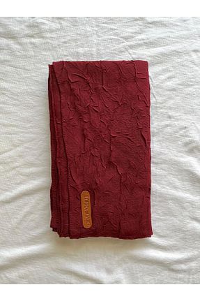 روسری زرشکی پنبه ای Tugchic Bags - کد 931809364