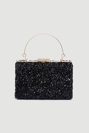 کیف مجلسی مشکی زنانه Gusto - کد 899200883