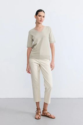 بلوز سبز زنانه ساده Gusto - کد 930818294