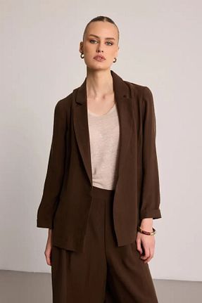 کت قهوه ای زنانه رگولار Gusto - کد 930360840