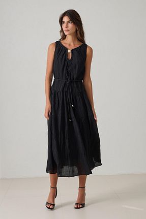 لباس مشکی زنانه بافتنی Setre - کد 932940354