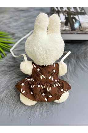 اسباب بازی مخملی سفید بچه گانه mislina kids - کد 933624230