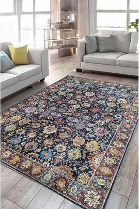 فرش رنگی قابل شستشو Çam Halı - کد 923094945