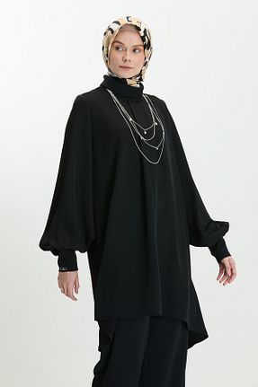 ست بالاتنه و پائین تنه حجاب مشکی اورسایز Setrms - کد 932987256