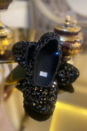 پاندوف مشکی زنانه پارچه ای CEYDA SHOES - کد 921554021