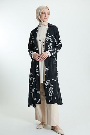 ست بالاتنه و پائین تنه حجاب مشکی زنانه رگولار Setrms - کد 932988340