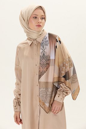 تونیک بژ زنانه بافتنی Setrms - کد 932987016
