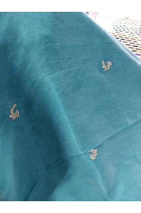 پارچه فیروزه ای ünsal tekstil - کد 933034023
