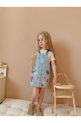 سالوپت آبی بچه گانه Fitted YİGİT BUTİK - کد 933648769