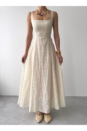 لباس بژ زنانه بافتنی Julidress - کد 903252219