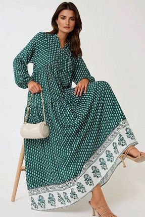 لباس سبز زنانه بافتنی Hiccup - کد 933059627