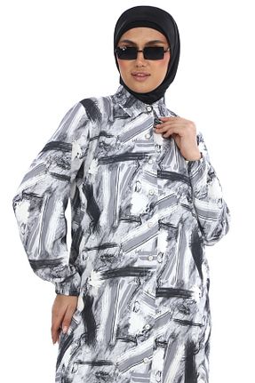 تونیک حجاب مشکی زنانه بافتنی TUNİK - کد 933714630