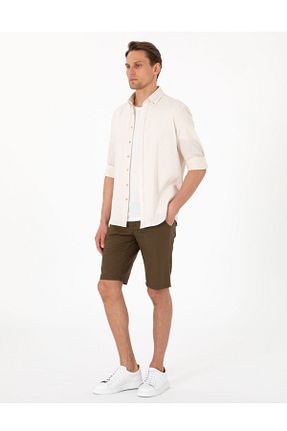 پیراهن بژ مردانه رگولار Pierre Cardin - کد 933104159