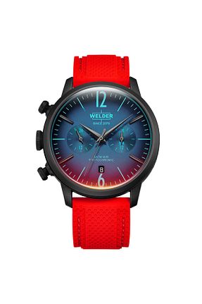 ساعت مچی قرمز مردانه 41-45 میلی متر Welder Moody - کد 933167087