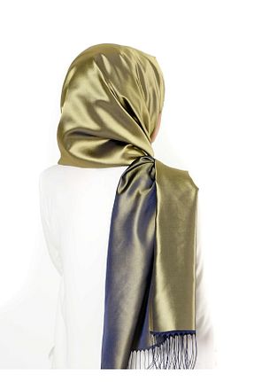 شال سبز زنانه پلی استر TRENDTESETTÜR - کد 933169067