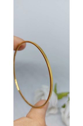 دستبند استیل (فولاد) طلائی زنانه استیل ضد زنگ Hkdiamond - کد 304086256
