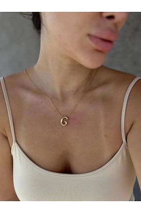 گردنبند استیل ( فولاد ) طلائی زنانه استیل (فولاد) Venüs Accessory - کد 797930495