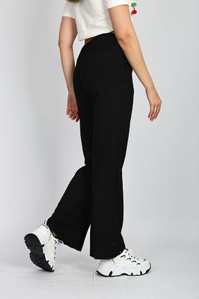 شلوار کرمگن مشکی زنانه رگولار Trendingsize - کد 933178132